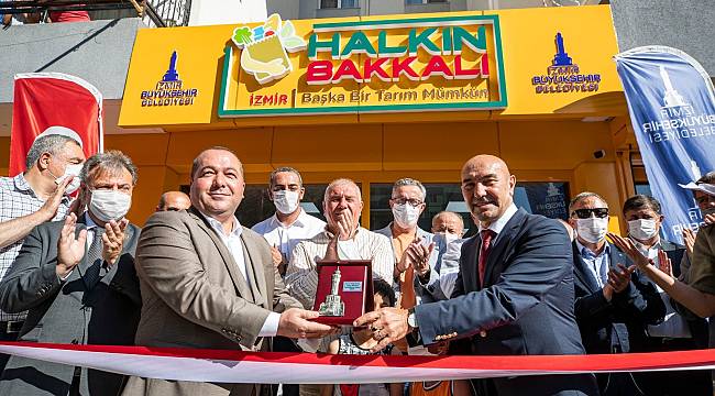 Halkın Bakkalı Menemen'de açıldı 