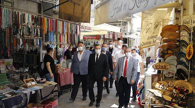 Konak'ta tam saha Covid-19 denetimi 