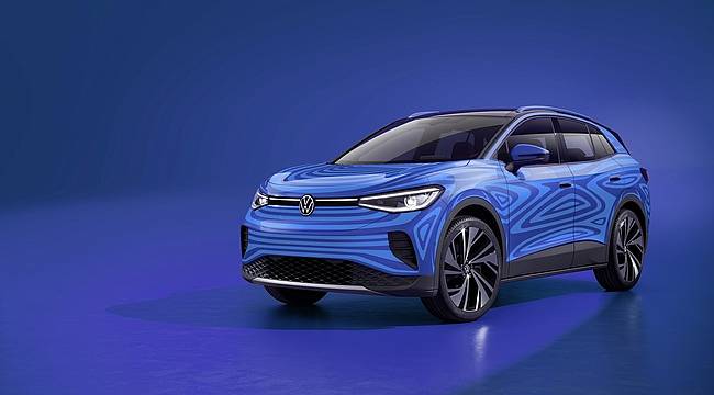 Volkswagen'in ilk elektrikli SUV'u ID.4'ün seri üretimine başlandı
