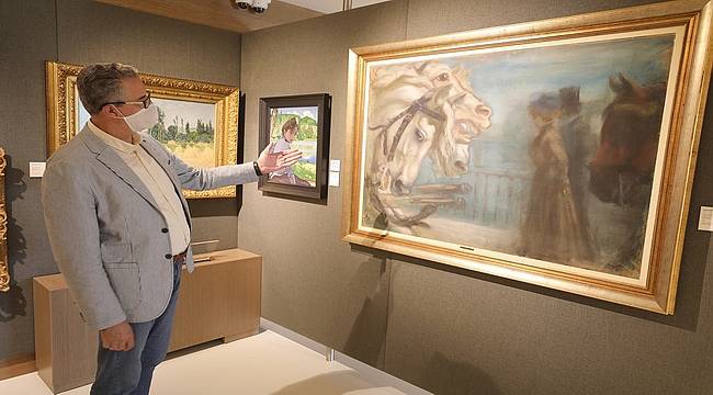 Başkan Arda, Arkas Sanat Urla ve Köstem Zeytinyağı Müzesi'ni ziyaret etti