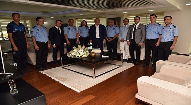 Başkan Ergün Zabıta Haftası'nı Kutladı