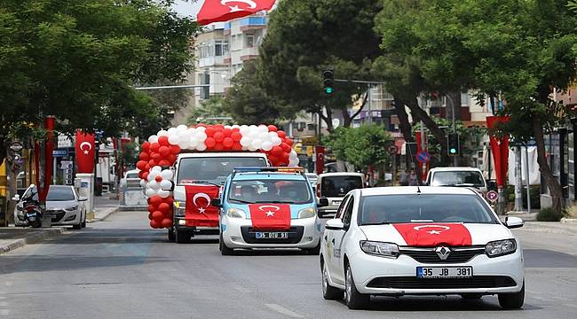 Buca'dan 9 Eylül'e muhteşem karşılama 