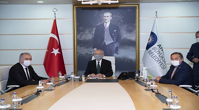 CHP Genel Başkanı Kılıçdaroğlu'ndan Büyükşehir'e ziyaret 