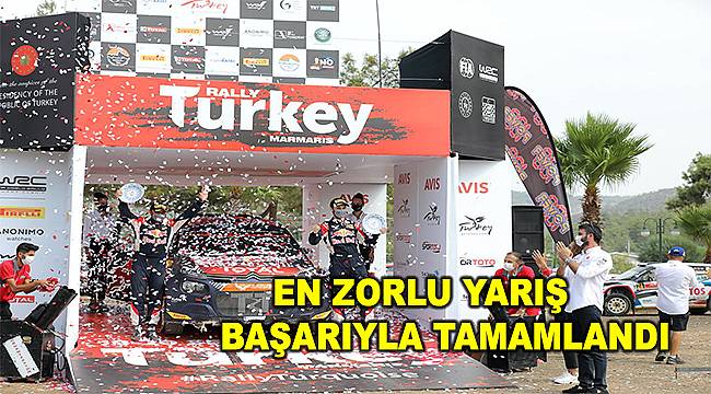 Dünya Ralli Şampiyonası'nın Türkiye ayağı tamamlandı