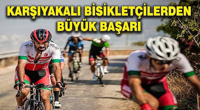 Karşıyakalı sporculardan 'GranFondo Ulusal Bisiklet Yarışı'nda önemli başarı 