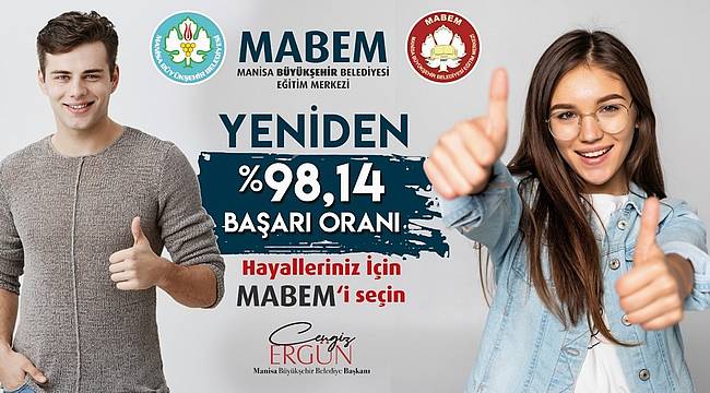 MABEM Başarısıyla Parmak Isırtıyor, Yüzde 98,14 Başarı 