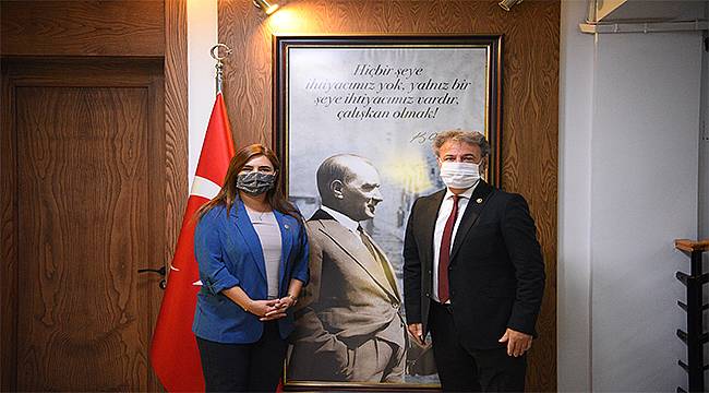 Milletvekili Kılıç'tan Başkan İduğ'a ziyaret 
