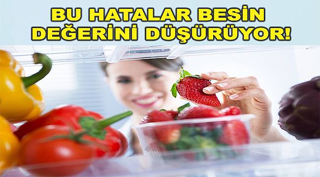 Mutfakta bu 10 alışkanlığa dikkat! 