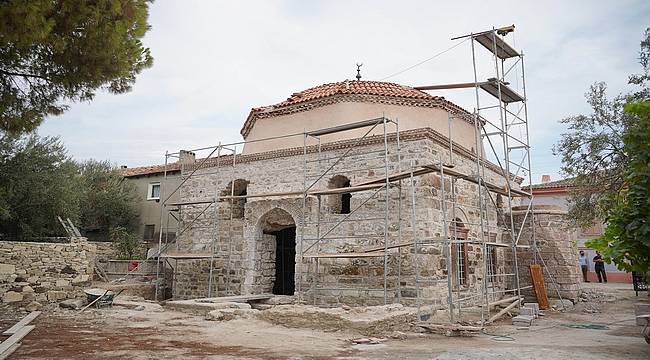 Tarihi Kadı Camii restorasyon çalışmalarında sona yaklaşıldı 