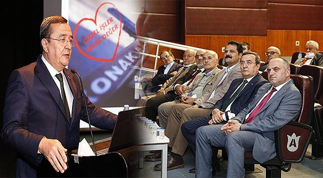 Başkan Batur ilk 500 gününü Saadet Partisi İzmir İl yöneticilerine anlattı
