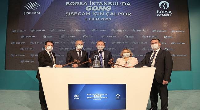 Borsa İstanbul'da gong Şişecam için çaldı 