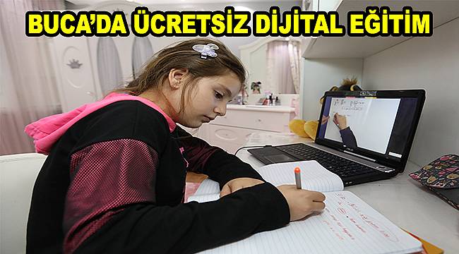 Buca Belediyesi 'Dijital Dershane' projesini başlattı