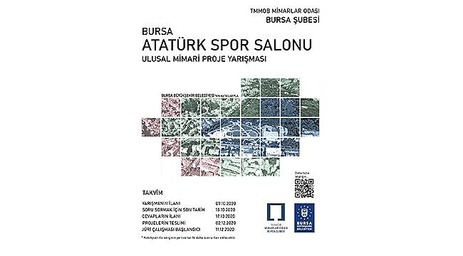 Bursa Atatürk Spor Salonu Ulusal Mimari Proje Yarışması için süreç başladı 