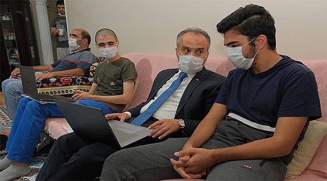 Eğitimde uzakları yakın eden destek