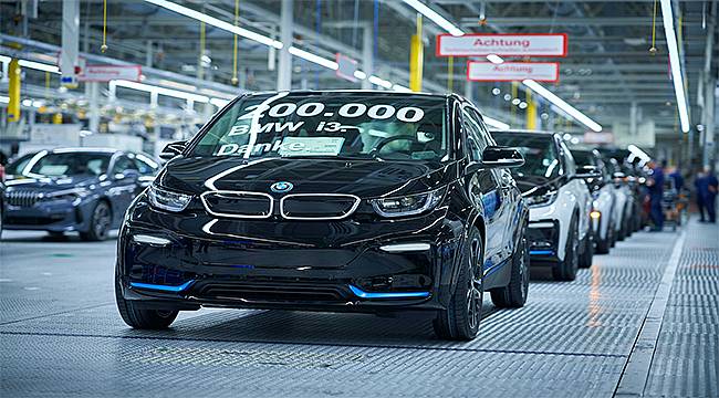 Elektrikli BMW i3, 200 bin adetlik üretim rakamına ulaştı