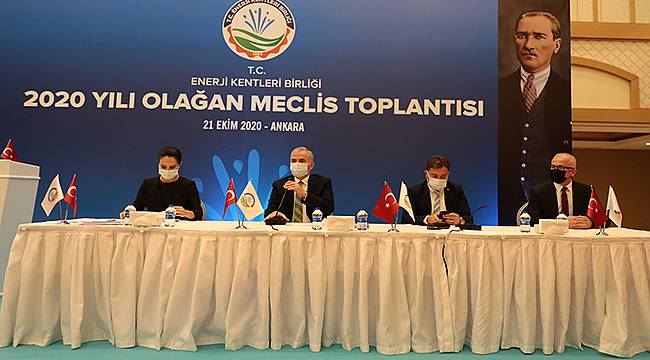 Enerji Kentleri Birliği '2020 yılı Olağan Meclis Toplantısı' Ankara'da yapıldı 