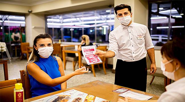 Kırçiçeği'nden kişiye özel menü ve maske 