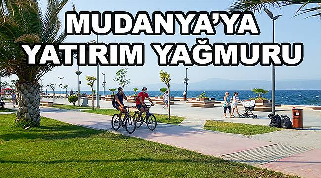 Mudanya'nın çehresi güzelleşiyor 