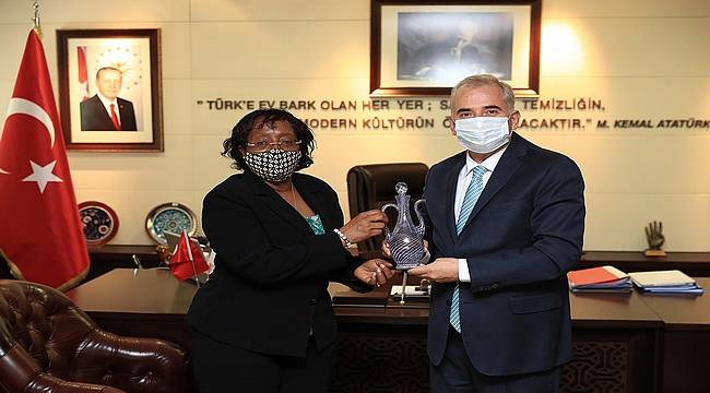 Tanzanya Büyükelçisi'nden Başkan Zolan'a ziyaret 