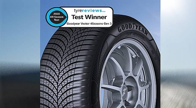 Tyre Reviews dört mevsim lastik testinin birincisi Goodyear 