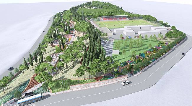 Dr. Behçet Uz Rekreasyon Alanı yeniden doğuyor