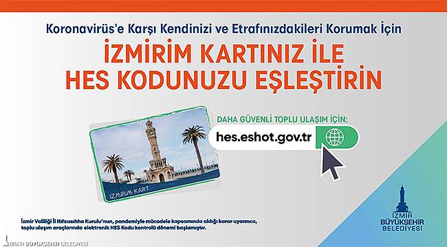 HES Kodu-İzmirim Kart eşleştirme süresi 20 Aralık'a uzatıldı 