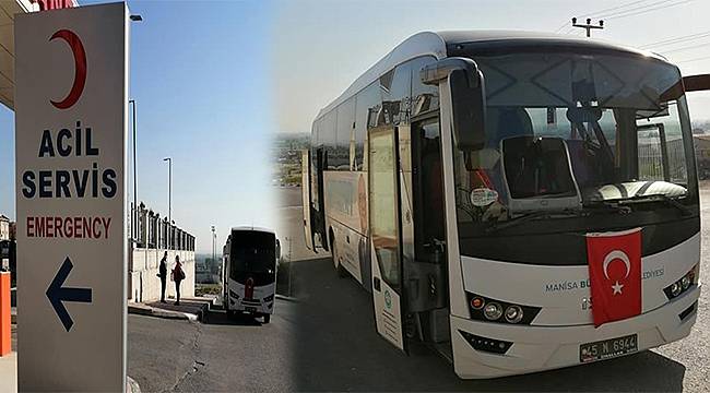 Manisa Büyükşehir'den Sağlık Çalışanlarına Ücretsiz Servis