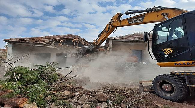 Aliağa'daki Çıtak Mahallesi'nde hummalı çalışma