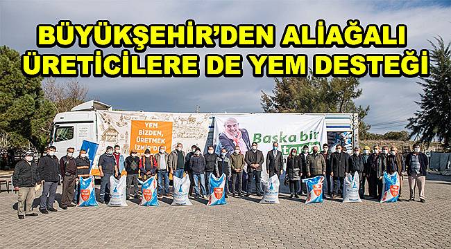 Büyükbaş hayvan yetiştiricilerine yem desteği...