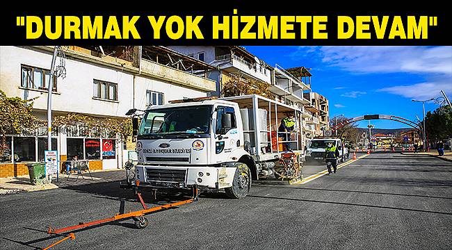 Denizli Büyükşehir'den Bekilli'ye modern üst yapı