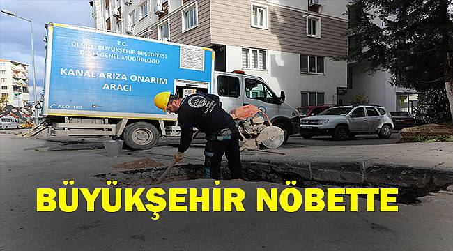 Denizli Büyükşehir'in hizmetlerinde "kısıtlama" yok 