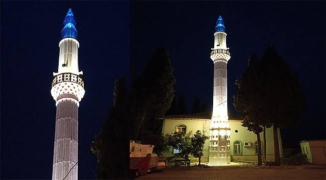 Kapaklı Camiinde LED Aydınlatma 