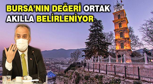 Alinur Aktaş: "Hedef Bursa'yı ön plana çıkartmak"
