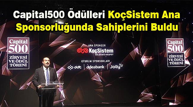 Capital500 ödülleri sahiplerini buldu