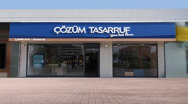 Çözüm Tasarruf, Ankara'daki şube ağına bir yenisini daha ekledi