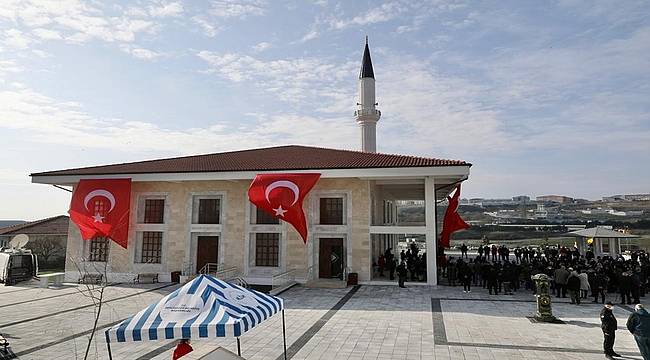 İbrahim Cevahir Camii ibadete açıldı