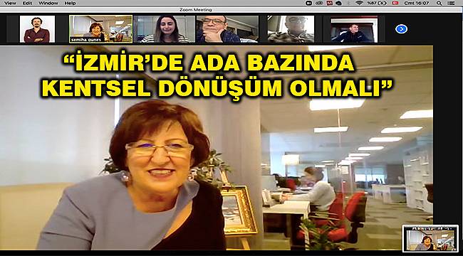 İZSİAD, İzmir'in başarılı mimarı Semiha Güneş'i ağırladı