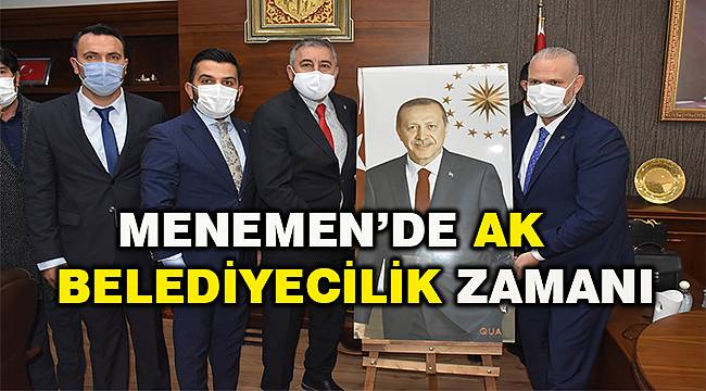 Menemen'in mührü artık AK Partili Aydın Pehlivan'da! 