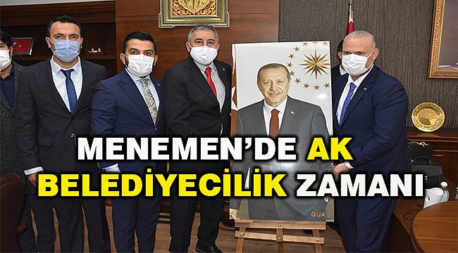 Menemen'in mührü artık AK Partili Aydın Pehlivan'da!