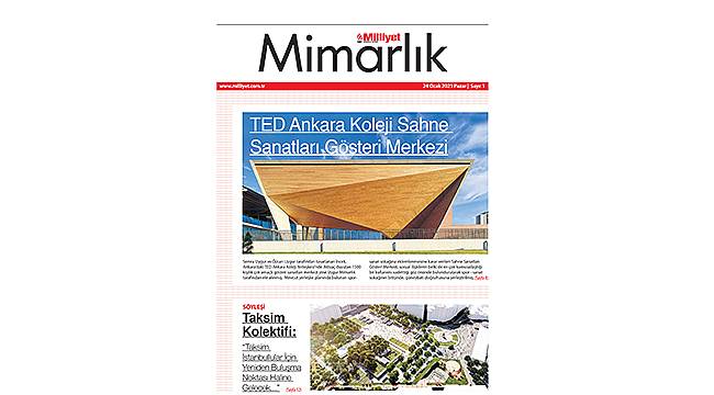 Milliyet Mimarlık Dergisi yayın hayatına başlıyor 