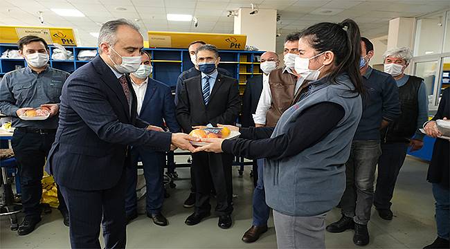 Postacılara vitamin desteği