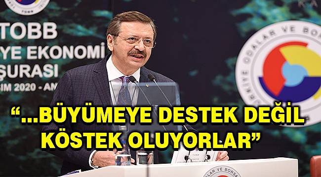 Türkiye Odalar ve Borsalar Birliği'nden bankalara çağrı!
