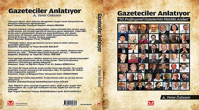 50 profesyonel gazetecinin mesleki anıları "Gazeteciler Anlatıyor" kitabında!