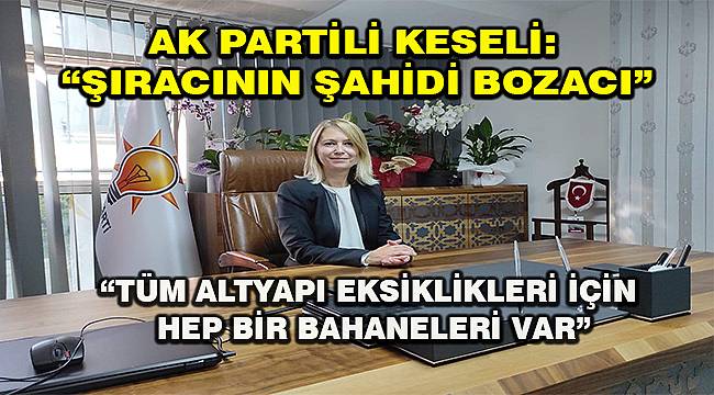 AK Parti Karşıyaka İlçe Başkanı Keseli, Cemil Tugay'a yüklendi: Hep bir bahaneleri var!