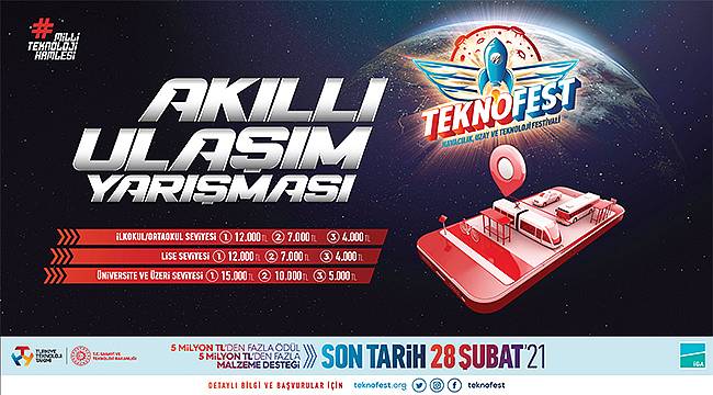 Akıllı Ulaşımda Sınırları Zorlayan Projeler TEKNOFEST'te Yarışıyor 