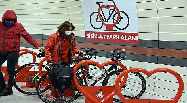 Çevreci İstanbul Metrosu'na "Bisiklet Parkları"