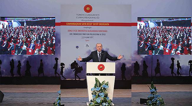 Cumhurbaşkanı Erdoğan: "İnsanlık Akdeniz ve Ege'de sınıfta kaldı"