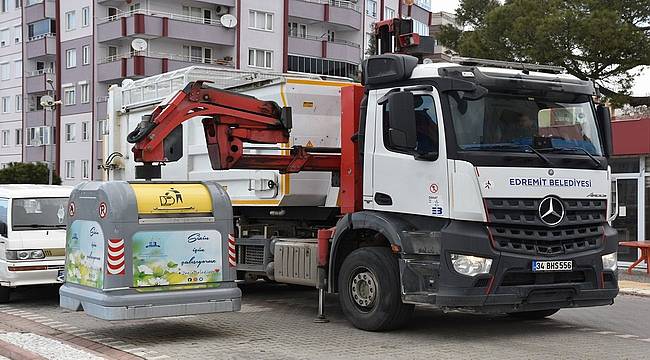 Edremit'te yeni nesil çöp toplama dönemi 