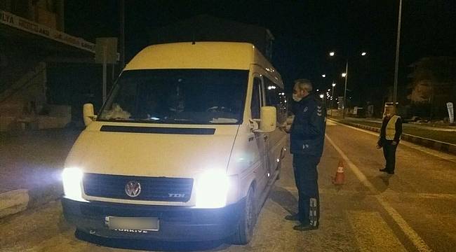 Manisa Büyükşehir'den Servis Araçlarına Şafak Denetimi
