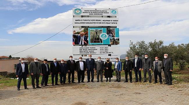 Manisa Turgutlu'da 30 milyonluk dev yatırıma ilk kazma vuruldu